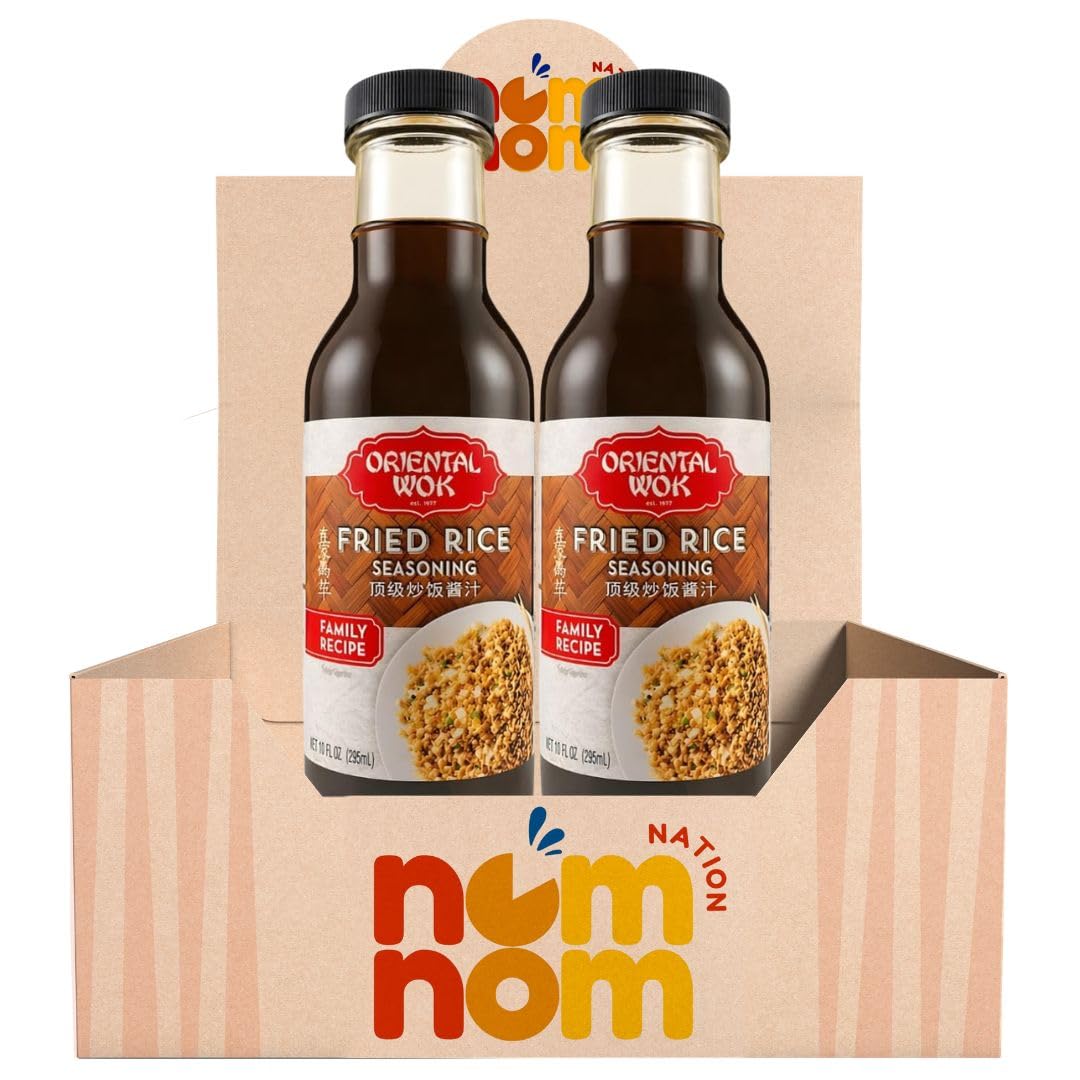 Sauce Fried Rice Seasoning - 14 fl oz Bottle - Pack of 2 - Asian Sauce and Stir Fry Sauce Marinade - Bbq Sauce for Chicken Wings and Ribs - Teriyaki