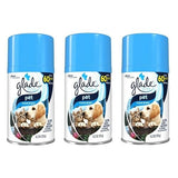 Automatic Spray Air Freshener Refill, Pet Clean Scent, 6.2 Ounce (3 pack)