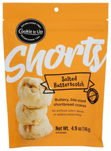 COOKIE IT UP Salted Butterscotch Shortbread Cookies, 140 GR