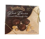 Hawaiian Sun Dark Chocolate Covered Macadamia Nuts - 9 Pieces (4 oz / 113 g)