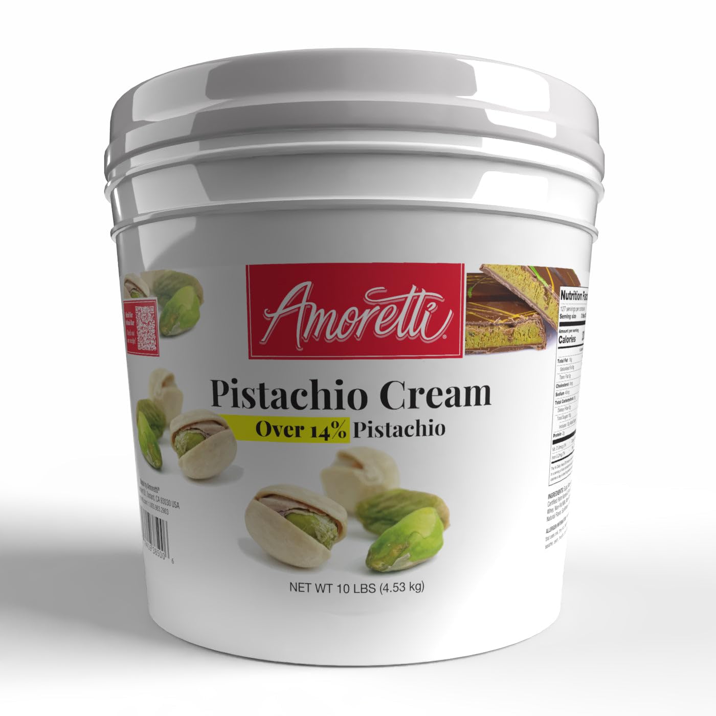 Amoretti - Pistachio Cream (Over 14% Pistachios) - 11 oz