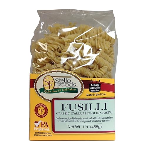 Stello Foods - Rosie's Pasta - Fusilli 16 oz