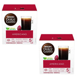 Nescafe Dolce Gusto Caffe Americano 16 per pack - Pack of 2