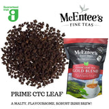 McEntee's Irish Loose Leaf Gold Blend - 250g Refill Bag - Expertly Blended in Ireland for That Perfect Cup of Traditional Assam & Kenyan Tea