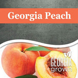 Aroma Ridge Georgia Peach Flavored Coffee, Fresh Roasted, Whole Bean, 1 pound bag