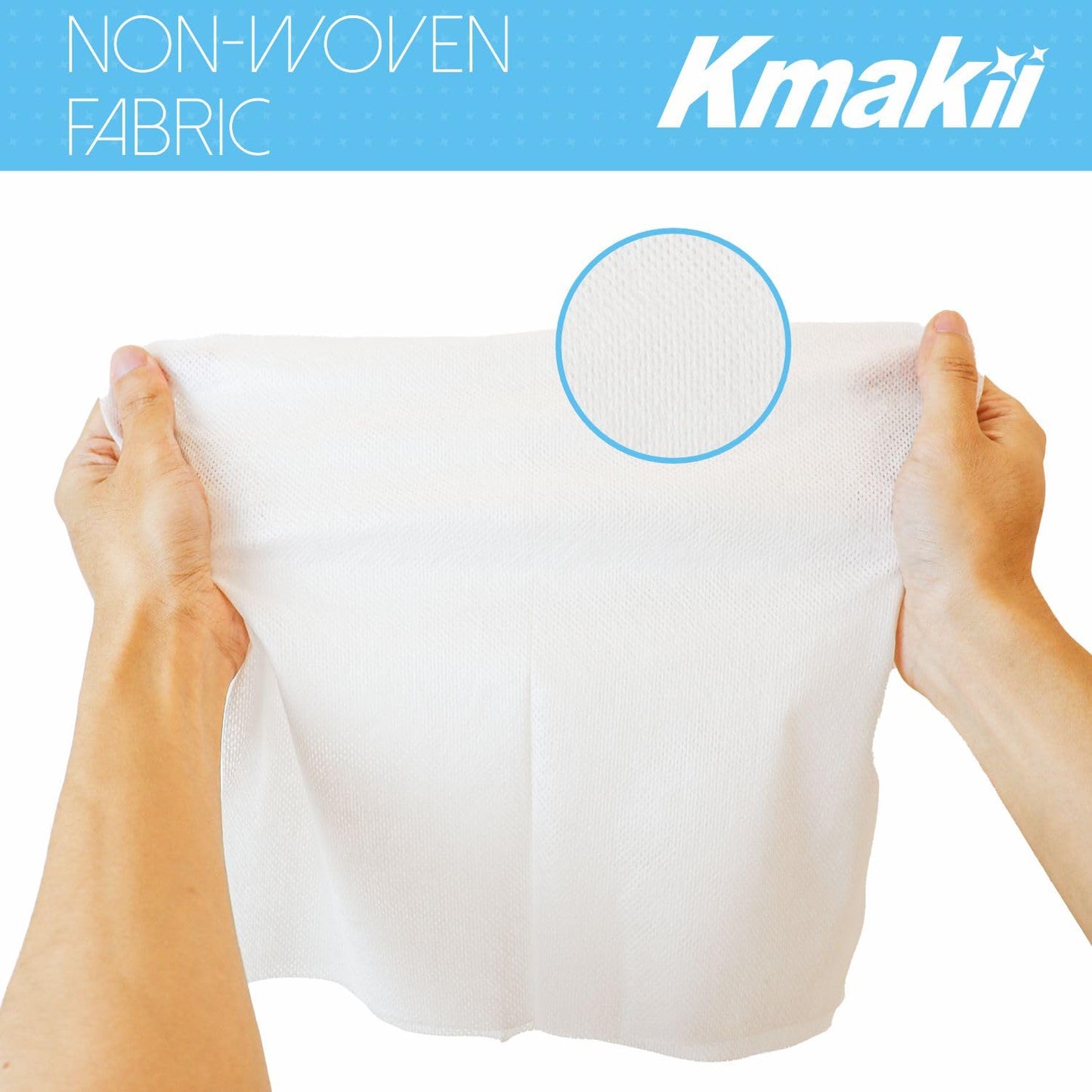 KMAKII Handi Wipe Reusable Cloths - Multi-Purpose Disposable Dish Cloths and Towels, Ultra Absorbent, Fast-Dry, Durable Cleaning Wipes for Kitchen