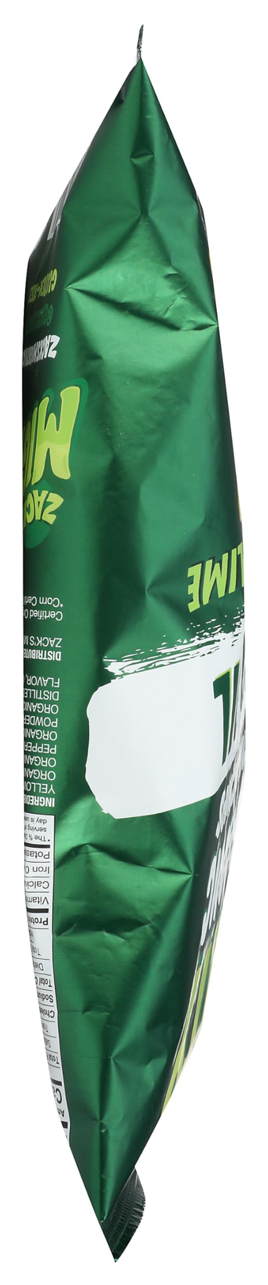 Zack's Mighty Organic Avocado Oil Tortilla Chips - Jalapeño Lime, 7.5 OZ
