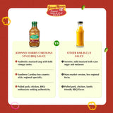 Johnny Harris Carolina Style Bar-B-Cue Sauce, Authentic Carolina Mustard BBQ Sauce, Tangy Mustard Grilling, Sweet and Gluten-Free Barbecue Sauce