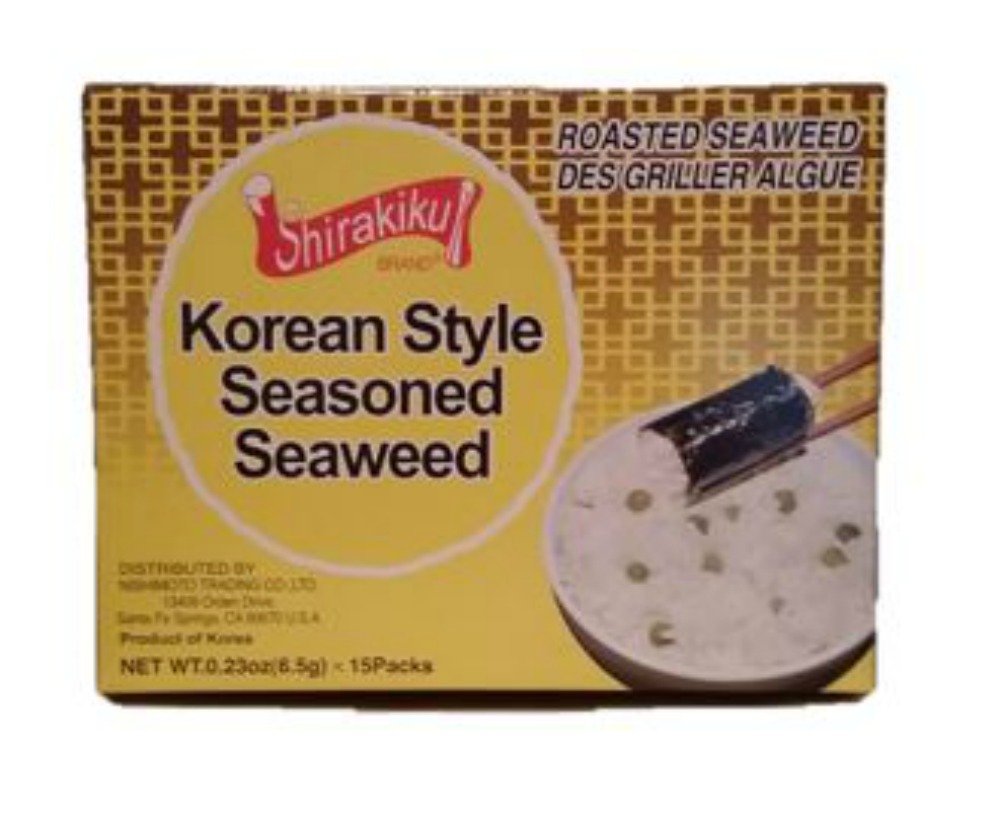 Korea Style Seasoned Seaweed Nori / Sushi / Musubi Wraps or Sheets Jumbo Box