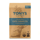 TONYS COFFEE Organic Cafe Carmelita Coffee, 12 OZ