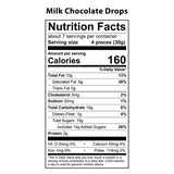 Vermont Nut Free Chocolates Drops (Milk Chocolate) 7.8 Ounces, Nut-Free, Egg-Free, Kosher