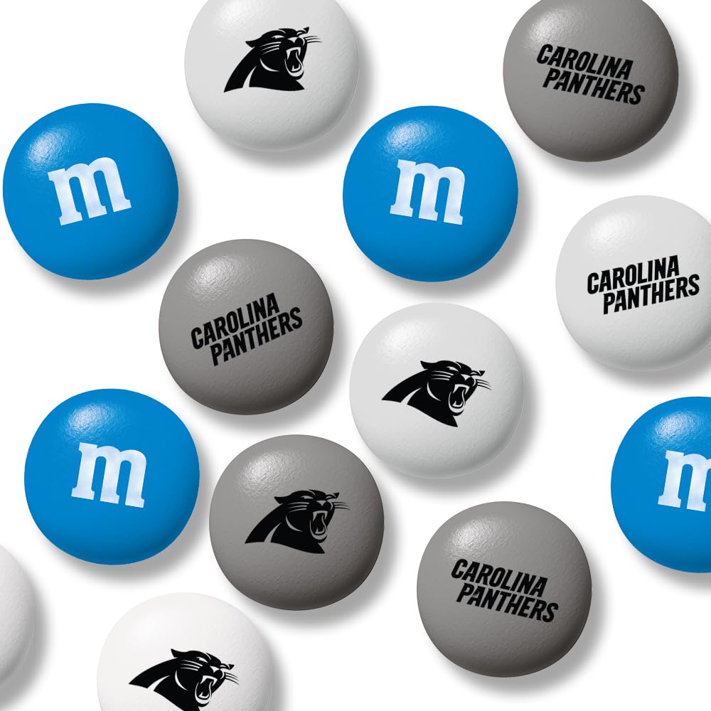 M&M'S NFL Carolina Panthers Milk Chocolate Gift Jar, 12.7 oz