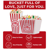 Movie Night Popcorn and Candy Gift Basket with Fleece Blanket & Plush Bear - Perfect for Cuddling & Crunching Together for Cozy (Mixed Pack