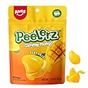 Gummy 4D Fruit Filled Candy Fruit Snacks Pineapple Flavor Soft and Chewy Gluten Free (Mango)