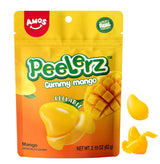 Gummy 4D Fruit Filled Candy Fruit Snacks Pineapple Flavor Soft and Chewy Gluten Free (Mango)
