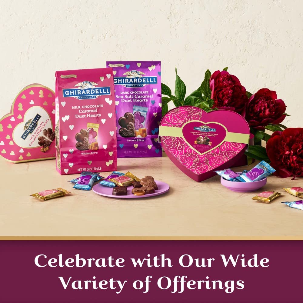 Ghirardelli Chocolate Assortment Duet Hearts - 15.4oz.