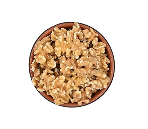 Secret Garden`s California Walnuts,Natural, No Shell Halves and Pieces Packed in resealable Bags(1 LB)