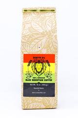 Scotty D's Jamaican Coffee 100% Blue Mountain Coffee-16 oz. (Medium Roast)(Whole Bean)