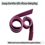 MKVNAQMV Commercial Riding Floor Scrubber Machine Front and Rear Scraper Blades Fits Tennant T300E T300 T260 Floor Scrubber Tennant-Squeegee Blade