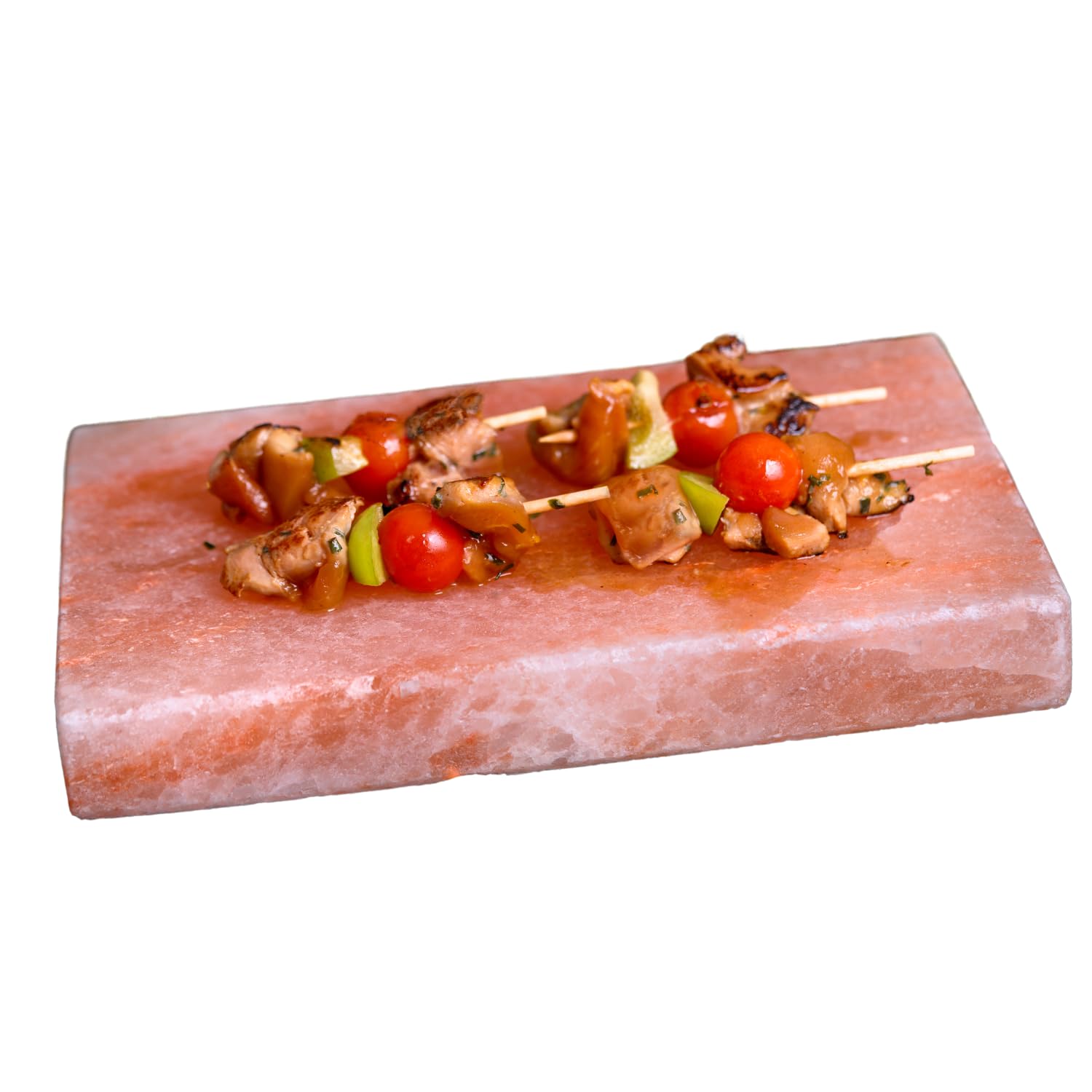 Spantik Himalayan Salt Block Cooking Plate 12 x 8 x 1.5 Inch for Cooking Grilling Cutting and Serving Food Grade Rock Salt Stone Unique Gifts