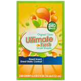 Ultimate Fresh Dryer Sheets, Original Clean Scent, Great Static Control, 240 Count, 6.4 x 9 In