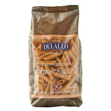DeLallo Gluten Free Penne Pasta, Non-GMO, Made with Brown Rice Flour, Made in Italy, Whole Grain, Kosher, All Natural, 12 oz Bag, (12 Pack)