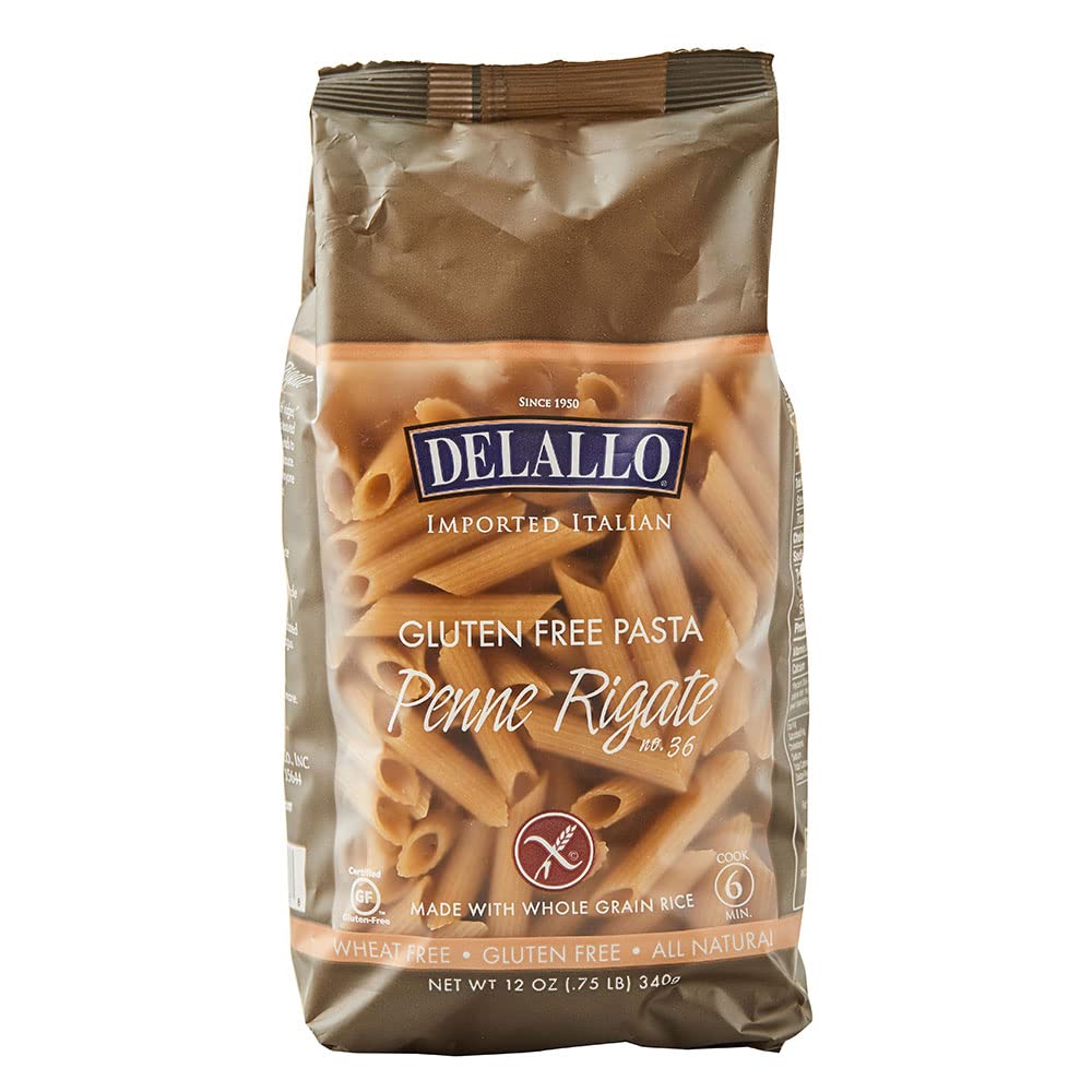 Delallo Pasta Gf Whlgrn Penne Rig