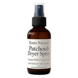 Natural Dryer Ball Spray, 4 oz, Patchouli, Lavender,Essential Oil Laundry Refresher, Fabric Freshener for Clothes, Linens & Wool, Anti-Static & Odor