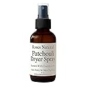 Natural Dryer Ball Spray, 4 oz, Patchouli, Lavender,Essential Oil Laundry Refresher, Fabric Freshener for Clothes, Linens & Wool, Anti-Static & Odor
