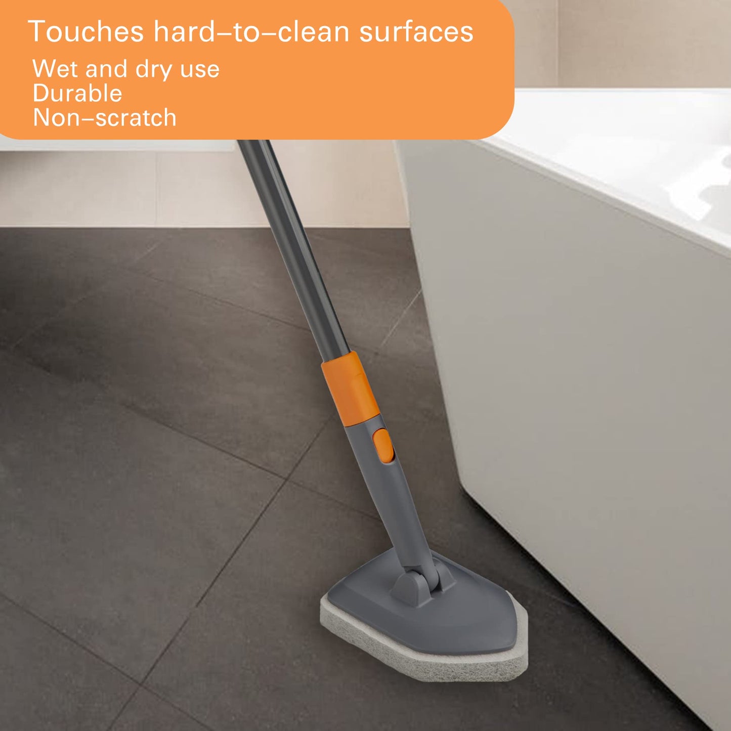CLEANHOME Scouring Pads 3 Pieces Suitable for Tub Tile Scrubber Brushes?ASIN:B09GF2LSZ8