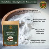 Spice Magic Arrowroot Powder 8 oz (226 g) | Premium Gluten-Free Thickener | Ideal for Sauces, Gravies, Baking & Soups | Cornstarch Substitute