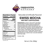 Cappuccino Supreme 2 lb bag Swiss Mocha Cappuccino Mix