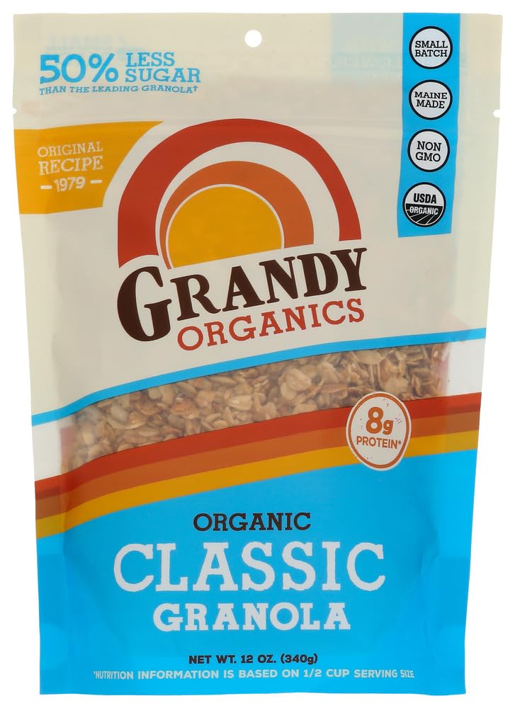 Grandy Organic Classic Granola, 12 Ounce