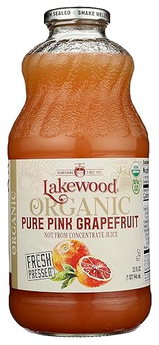 Organic Pink Grapefruit Juice (Pack of 12)