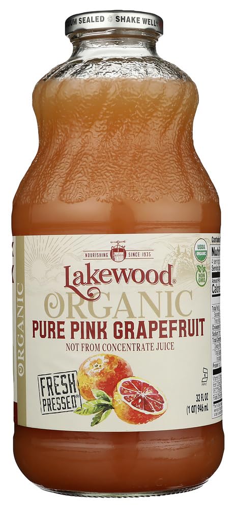 Organic Pink Grapefruit Juice (Pack of 12)