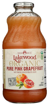Organic Pink Grapefruit Juice (Pack of 12)