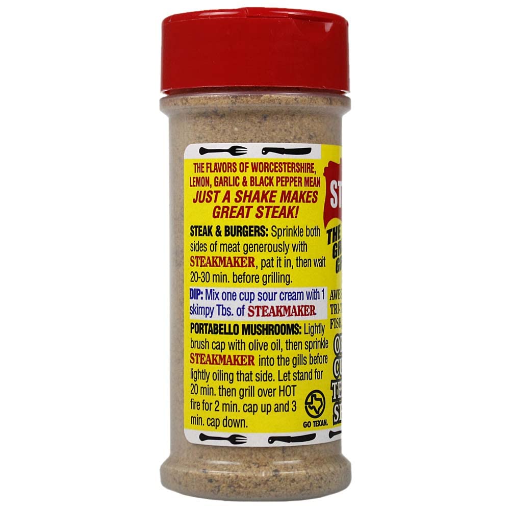 Obie-Cue's Steakmaker - The Great Grilling Spice (4.8 oz)