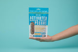 AOP Sea Salt Activated Native Texas Pecans, naturally crunchy, soaked and dehydrated, very low sugar premium snack. Non-GMO, Gluten-Free, Vegan