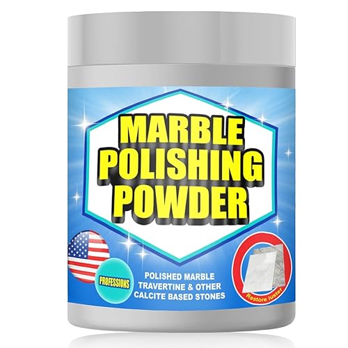 Eyaeyao Marble Polishing Powder & Compound - Granite Countertop Polish, Etch & Scratch Remover, Stone Cleaning Powder & Cleaner for Marble Polish
