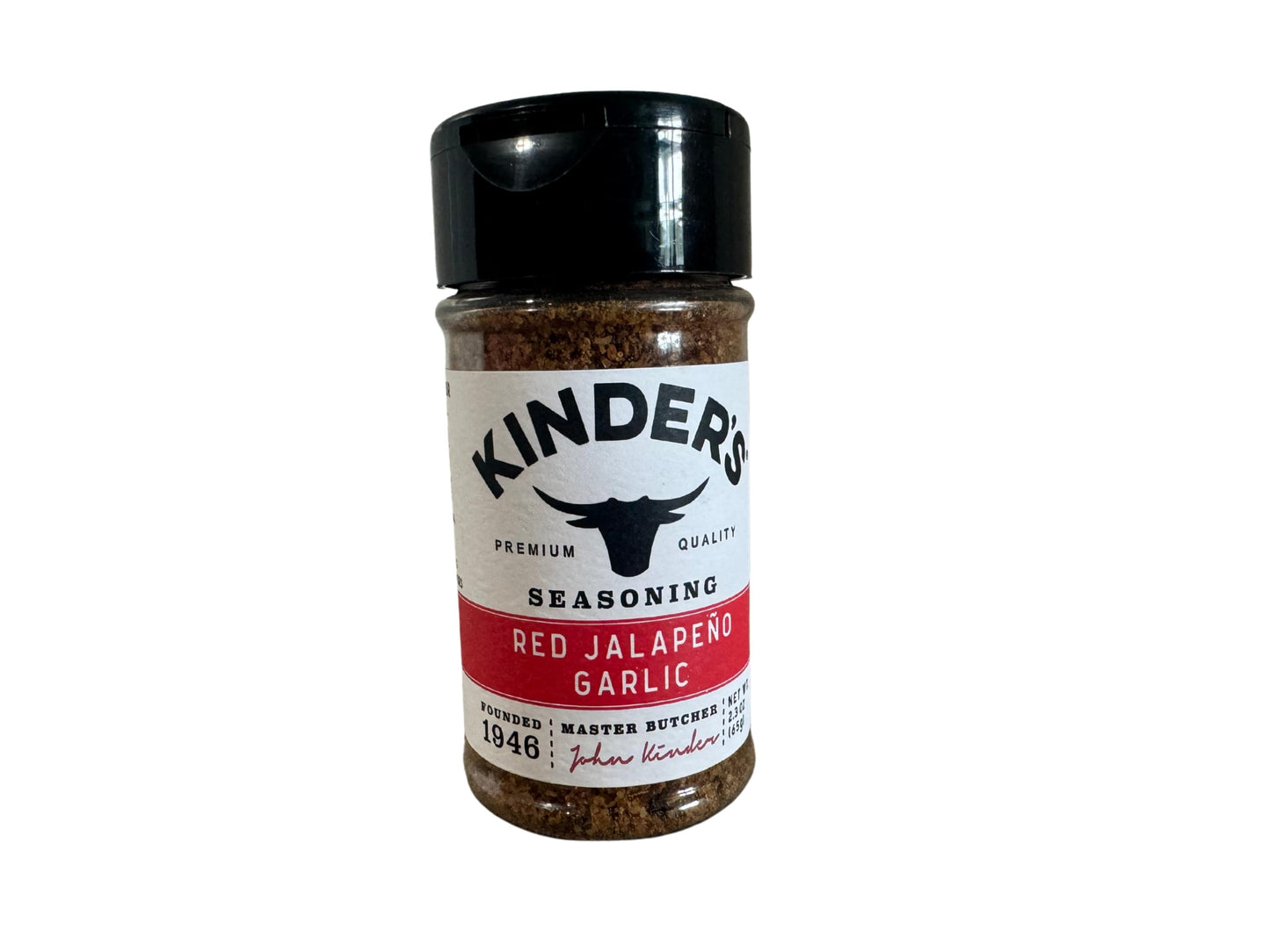 Kinder's Red Jalapeno Garlic Seasoning, 2.3 oz