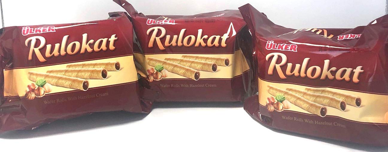 Ulker Rulokat Wafer 5.29oz (150gr) PACK of 3