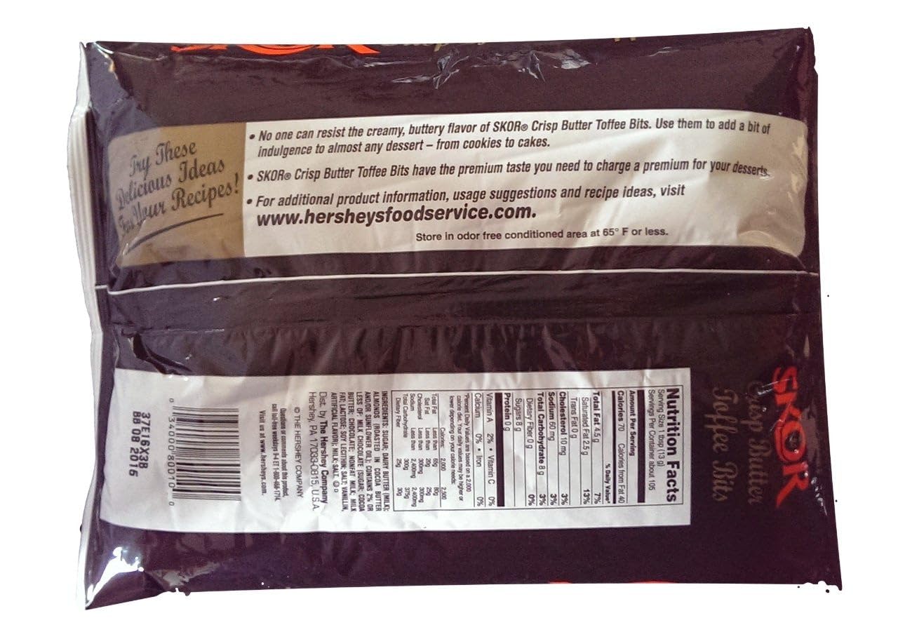 Skor Toffee Bits, 3-Pounds