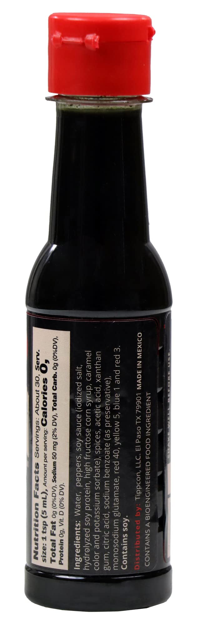 La Perrona Negra Seafood Hot Sauce 5 Ounce Bottle | Black Marisco Salsa Picante | Extra Spicy | Handmade | 3 Pack