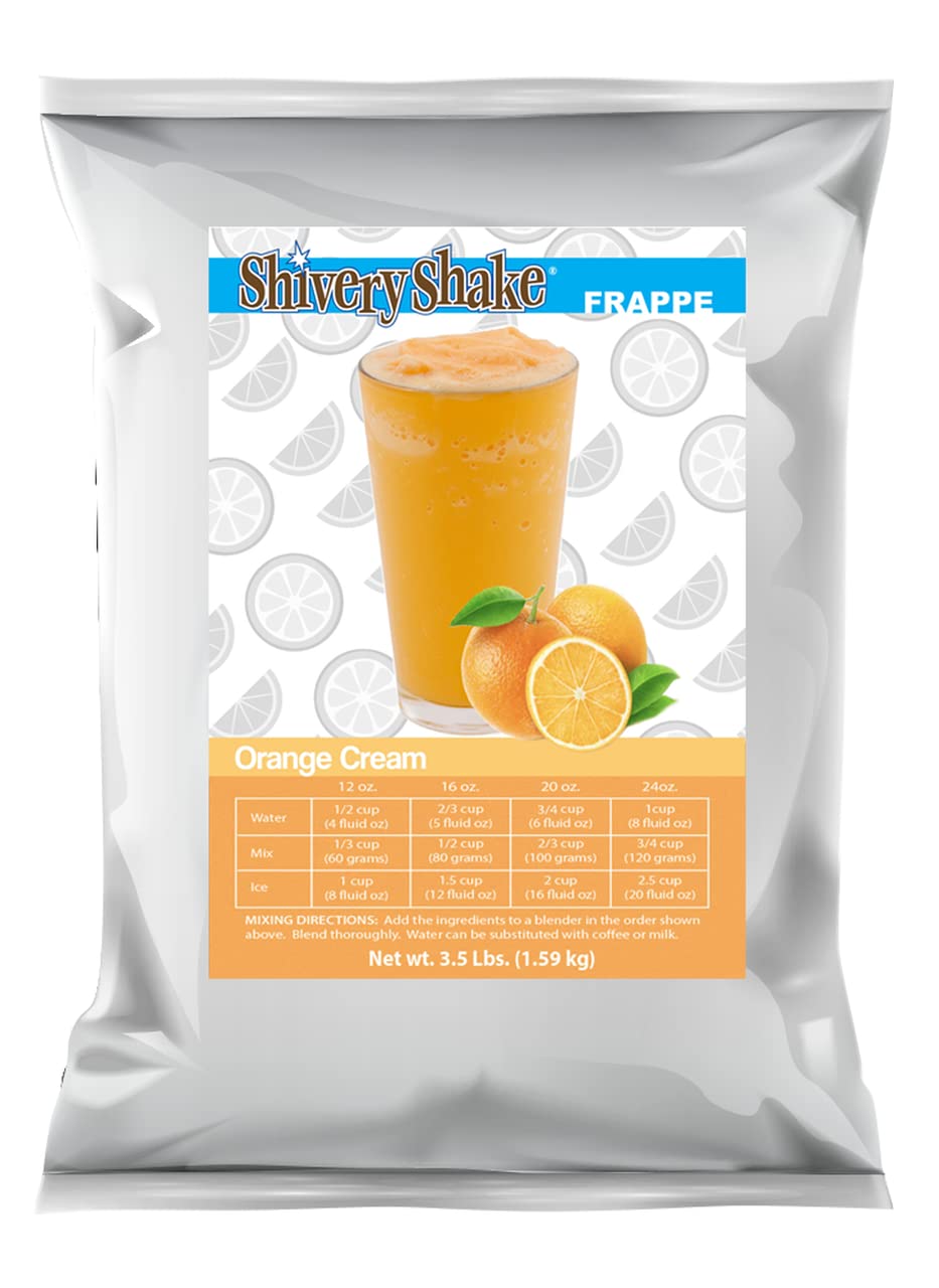 Shivery Shake Orange Cream Frappe Mix
