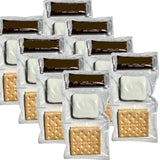 KP | S'MORES KIT | Individually packaged set: Graham Crackers, Marshmallow, Chocolate (25 SETS)