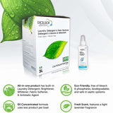 Excelsior HE Laundry Detergent Liquid Fresh Scent Concentrated 200 Loads 3 Liter With Natural Stain Remover, High Efficiency Washing Detergent Laundry