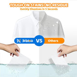 BellaLuce 2 Pack Laundry Detergent Sheets - Laundry Sheets, 800 Loads, Eco-Friendly, Plastic-Free, Fresh Linen Scent, Space Saving, Fast Dissolve