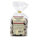 Hermann the German Glazed Pfeffernusse Cookies with Dark Chocolate, 7.05oz (Pack of 4), Made in Germany