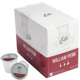 Ellis Coffee - William Penn - Medium Roast - Single Serve Coffee Pods - For Use in Most K-cups and Keurig 2.0 Brewers - 24 Coffee Pods