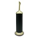 Vince Camuto Toilet Bowl Brush with Holder, Durable Bathroom Cleaning Tool, Modern Design for Easy Toilet Maintenance, Bathroom Cleaner Brush